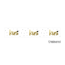 Kus | Washi/Masking Tape  (Gold foil)