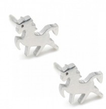 Unicorn | Studs | Silver