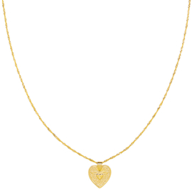 Locked Heart | Ketting | Gold