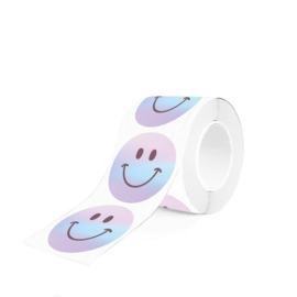 Smiley Holographic Stickers | 10 stuks