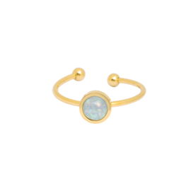 Be You | Ring | Gold-Blue