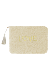 Make-up tas Teddy Love - beige