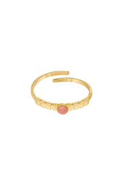 Ring Lily Agaat Roze