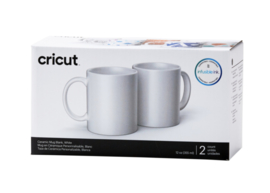Cricut mug white 350ml (2 stuks)