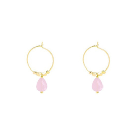 Fancy | Oorbellen | Gold-Pink