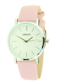 Ernst | Horloge | Roze-Zilver