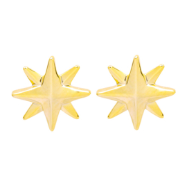 Ear studs Gold/Silverplated
