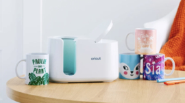 Cricut Mug Press + Gratis 1 Infusible ink Sheets   * SHOWMODEL ZONDER DOOS