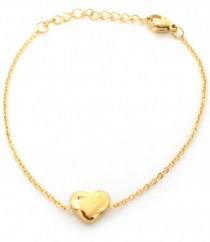 Heart | Bracelet | Gold