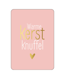 Warme Kerstknuffel | Kaart | A6