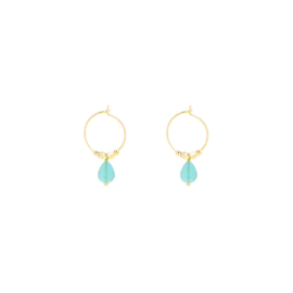 Fancy | Oorbellen | Gold-Mint