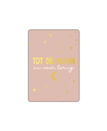 Tot de maan en weer terug | Kaart | A7