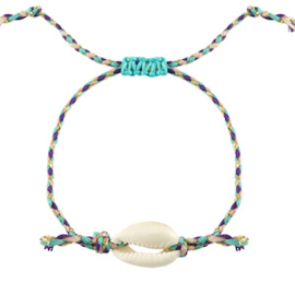 Ibiza Kauri Bracelet Blue