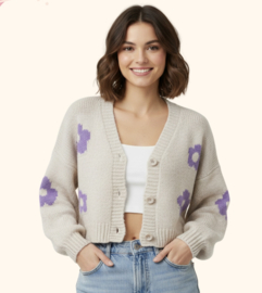 Bloemen vest