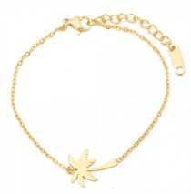 Palm Tree | Bracelet | Gold