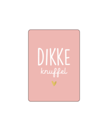 Dikke knuffel | Kaart | A7