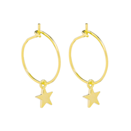 Little Star | Oorbellen | Gold