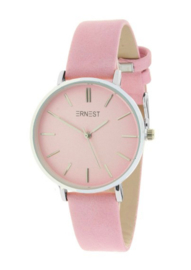 Ernst | Horloge | Pink-Silver