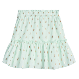 Golden Dots | Skirt | Mint