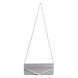 Clutch Glamour Silver