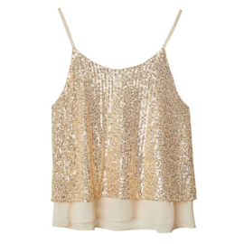 Glitter | Top | Gold