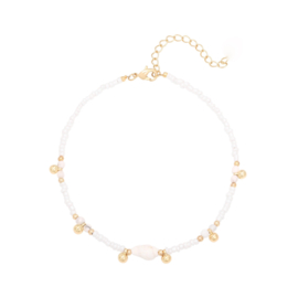 Happy Summer | Enkelbandje | White-Gold