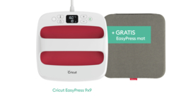 Cricut Easypress 2 Raspberry 9x9 inch (22,5 x 22,5 cm) + GRATIS Mat