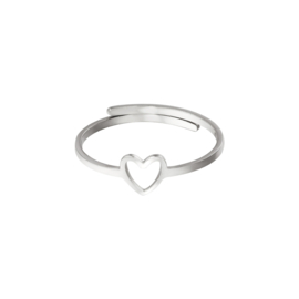 Heart | Ring | Zilver