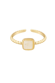 Ring Lyla Agaat Beige