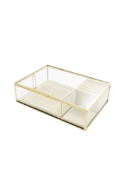 Glazen sieraden doos