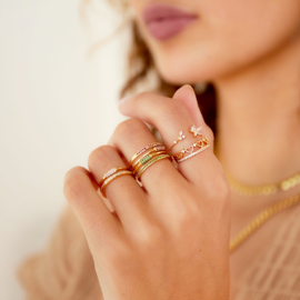 Heart Crown | Ring | Gold