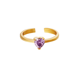 Ring Love Purple