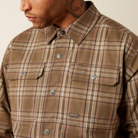 Ariat Rebar Flannel Insulated Shirt Jacket Canteen