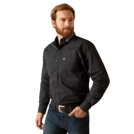 Ariat Team Woodson Fitted Shirt Black