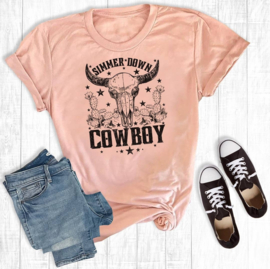 T-Shirt Summer Down Cowboy