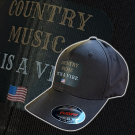 Cap Country Music Vibe FlexFit Dark Brown