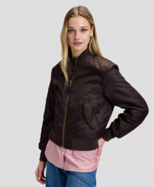 Lee Bomber Jacket Relaxed Chocolate