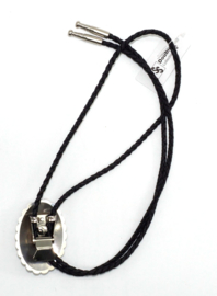 Oval Concho Bolo Tie