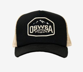 OSWSA Trucker Cap 'Mountain' Black