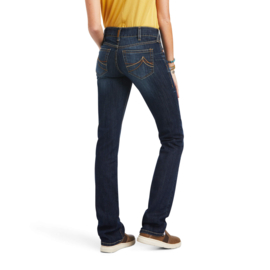 Ariat Octavia Mid Rise Straight R.E.A.L. Ladies Jeans LONG (35")
