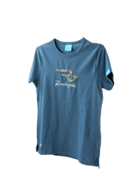 Ranchgirls T-shirt "Pearl" Jeans Blue