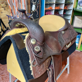 Triple Crown Trophy Reining Saddle