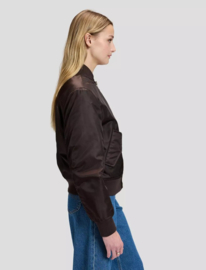 Lee Bomber Jacket Relaxed Chocolate