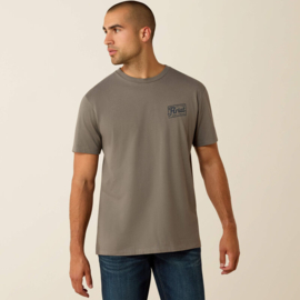 Ariat Paintriot Classic Fit T-Shirt Smoked Pearl