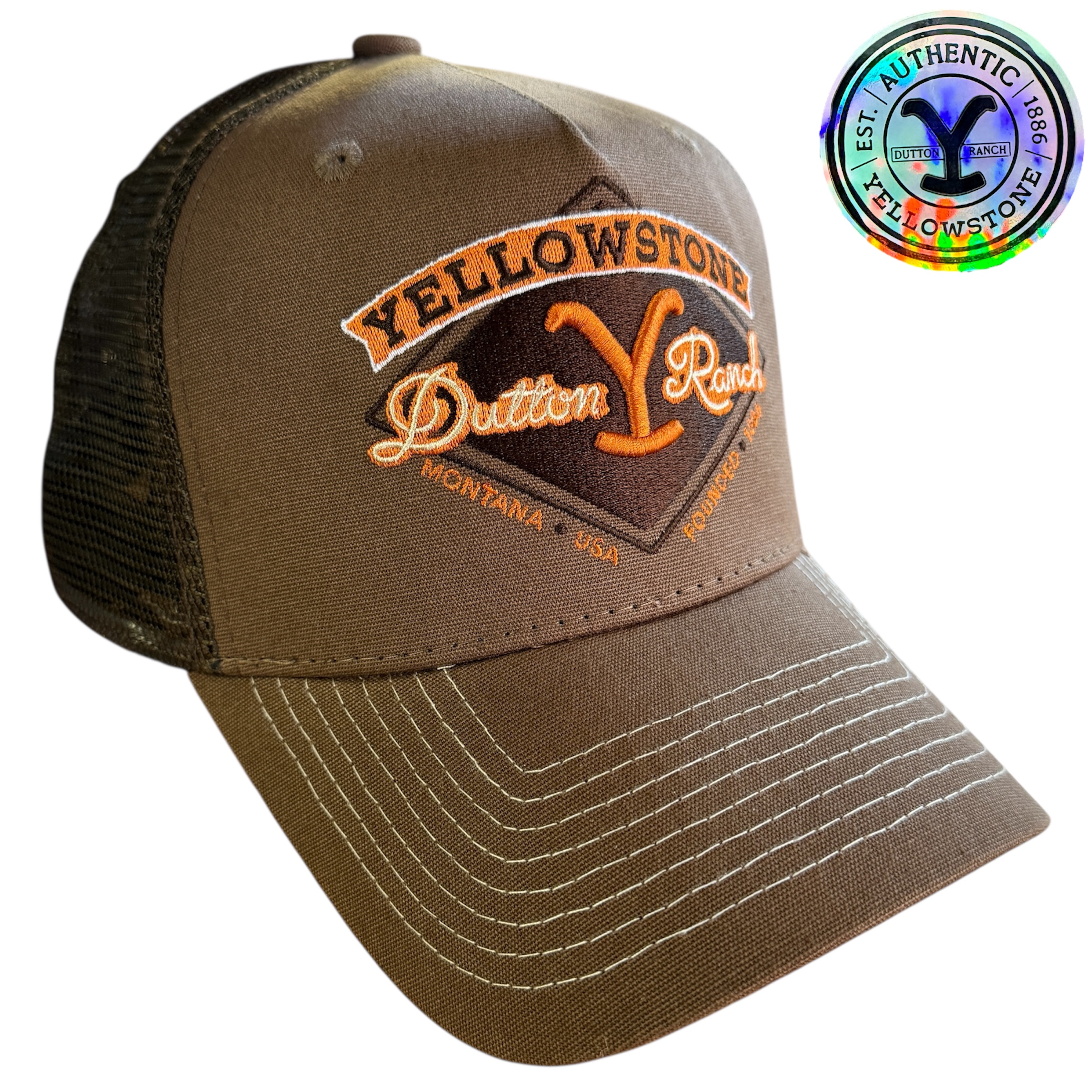 Trucker Cap Yellowstone "Dutton Y Ranch"