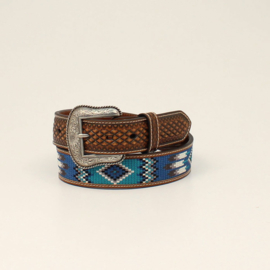 Ariat Riem Southwestern Embroidered Blue/Brown