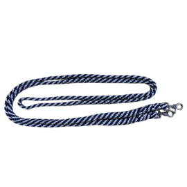 Touwteugel 300cm met schaarclip, Navy/Silver