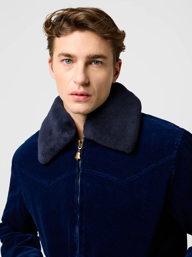 Wrangler Aviator Jacket Indigo