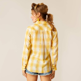 Ariat Billie Jean Cactus Plaid Shirt