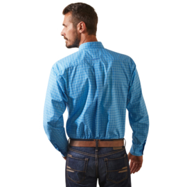 Ariat Lake Fitted Shirt Blue Grotto